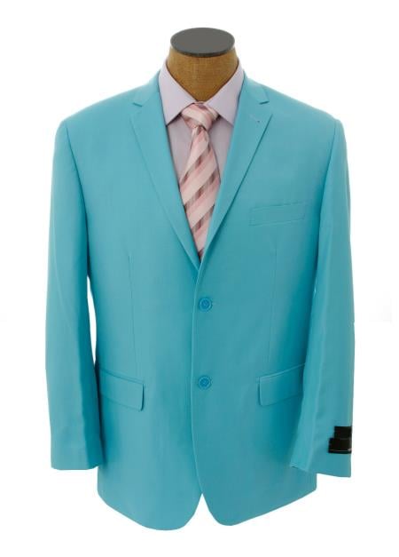 Solid Light Blue ~ Sky Blue / Baby Cheap Priced Unique Fashion Designer Men's Dress blazers Sale Sport Jacket Coat