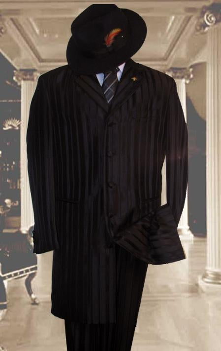 Tonal Shadow Pinstripe tone on tone Pattern Come in 3 Colors Suit  + Fashion Tuxedo For Men