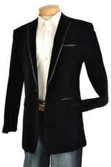 Velvet Blazer - Mens Velvet Jacket Mens Black Velvet Jacket Trim Lapel Fashion Tuxedo For Men Looking!