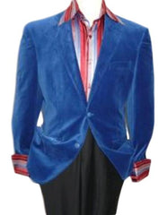 Velvet Blazer - Mens Velvet Jacket Royal Blue Velvet Cheap Priced Unique Fashion Designer Men's Dress Sale Jacket