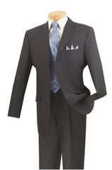 Men's 2 Button Suits Dark Navy