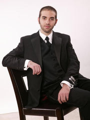 Two Button  Microfiber Tuxedo