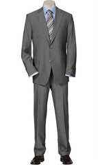 Mix and Match Suits Single Breasted ultra soft fabric Solid Light Gray Suit Separates,Total Comfort Any Size Jacket&Any Size Pants