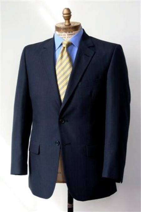 2 Button Big and Tall Size 56 to 80 Dark Navy Suit blazer Cheap Priced Sport coats - Large Sport Jacket