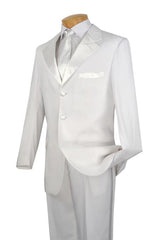 White Tuxedo 2 Piece 3 Button Collection