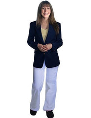 Two Button  women Blazer In Navy