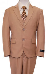 Suit For Teenager Camel