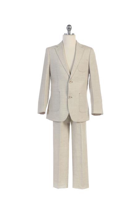 Suit For Teenager Beige