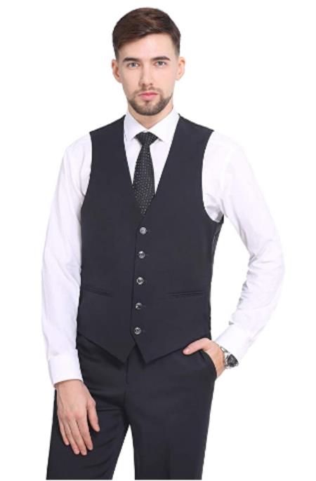 Suit Vest Charcoal (Only Mens Vest)