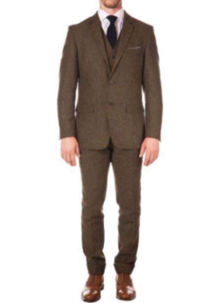 Thomas Shelby Suit - Thomas Shelby Costume Cognac