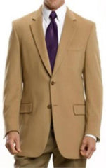 Tan Mens Winter Blazer - Cashmere and Winter Fabric Dress Jacket $99UP