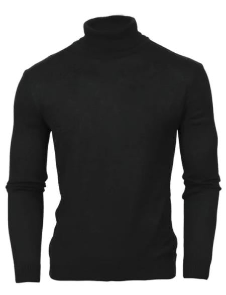 Turtleneck Sweater - Black